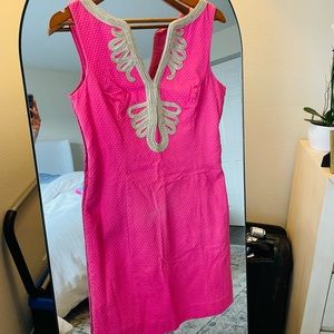 Lilly Pulitzer Shift Dress size 8- pink